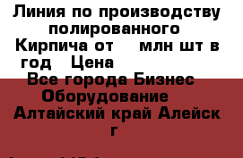 Линия по производству полированного  Кирпича от 70 млн.шт.в год › Цена ­ 182 500 000 - Все города Бизнес » Оборудование   . Алтайский край,Алейск г.